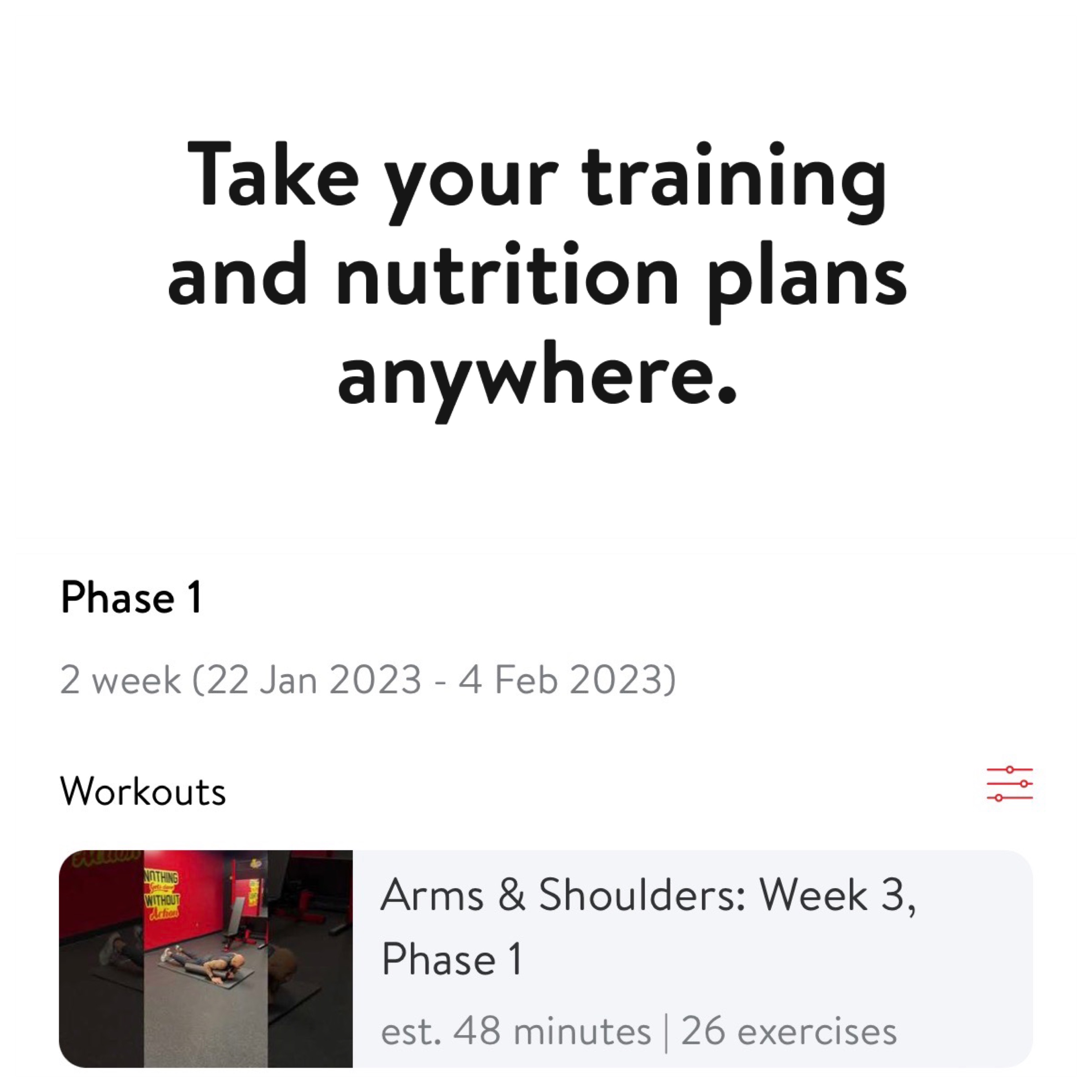 Mobile App Phase 1